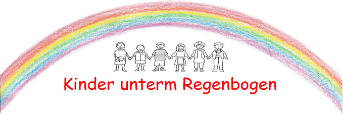 Logo Kinder unterm Regenbogen farbig 679x228